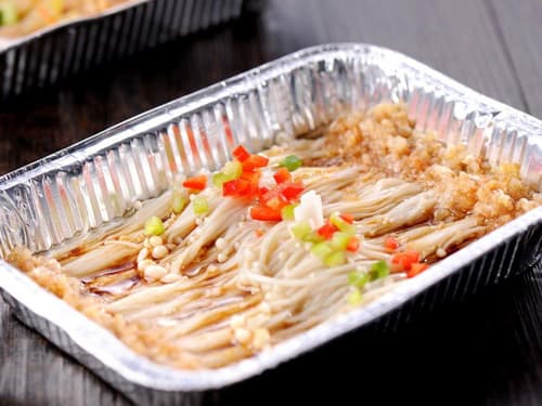 鄯善锡纸烤金针菇